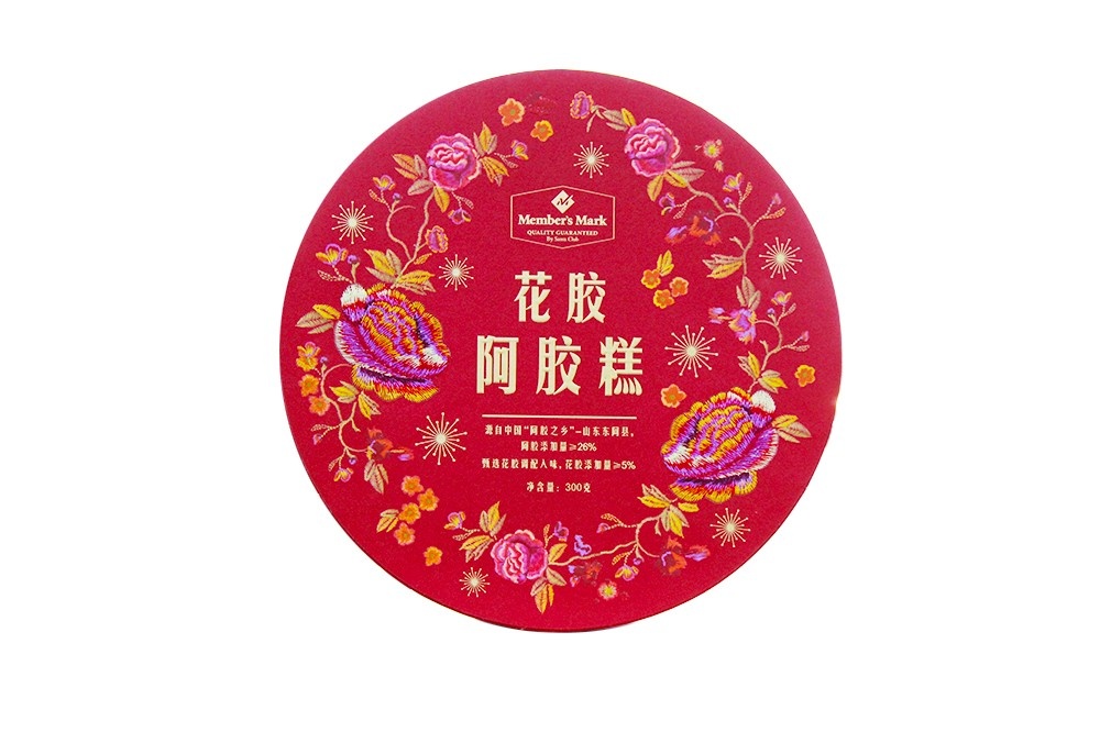 山姆花膠阿膠糕300g/盒