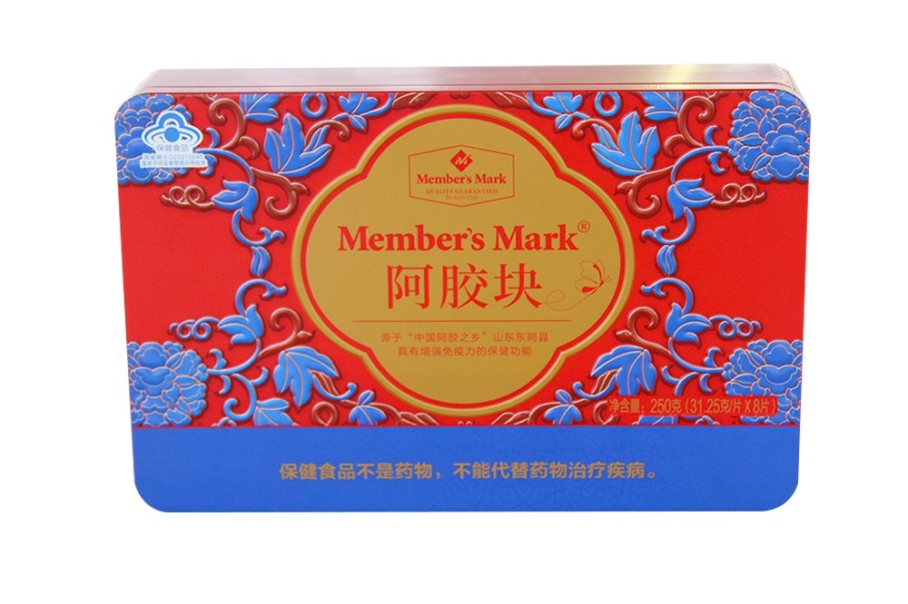 山姆阿膠塊250g/盒